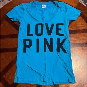 Victoria’s Secret PINK V Neck Tee Shirt